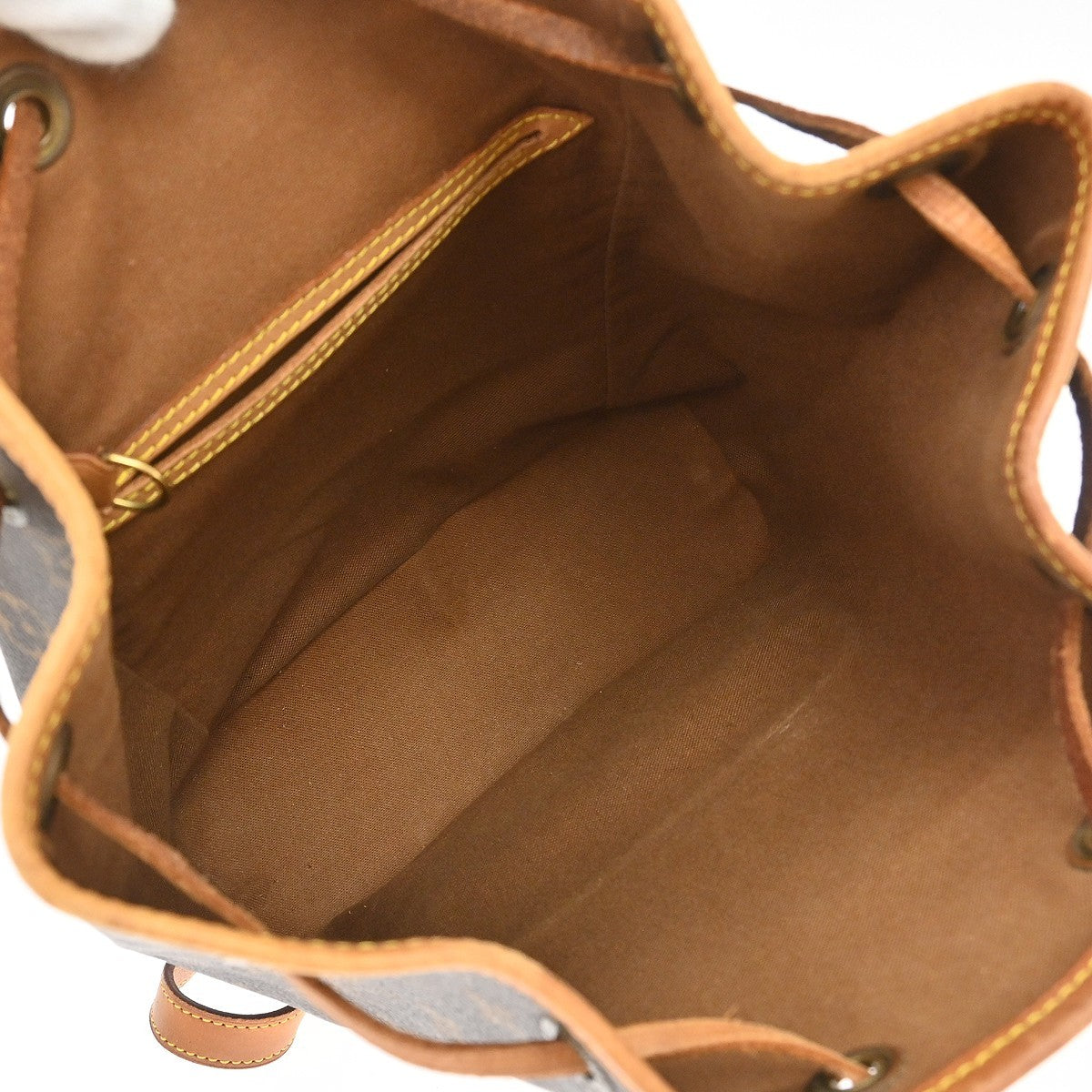 Louis Vuitton Vintage Montsouris Monogram Canvas Brown Canvas Backpack Bag (Pre-Owned)