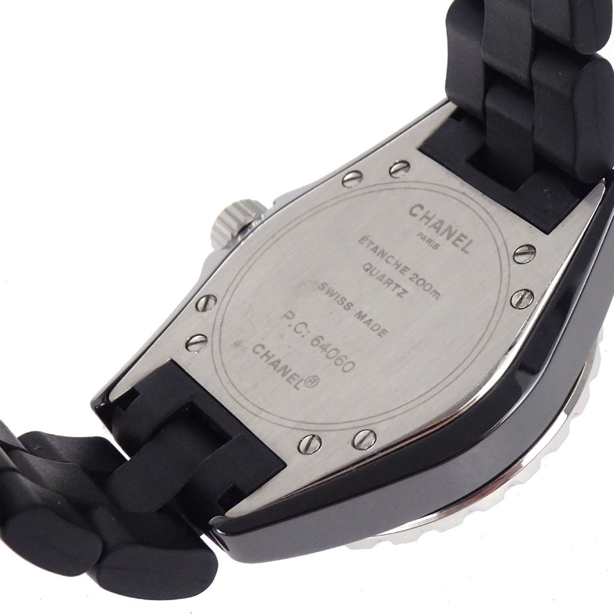 Chanel J12 Quartz Ceramic And Stainless Steel Watch (Pre-Owned)