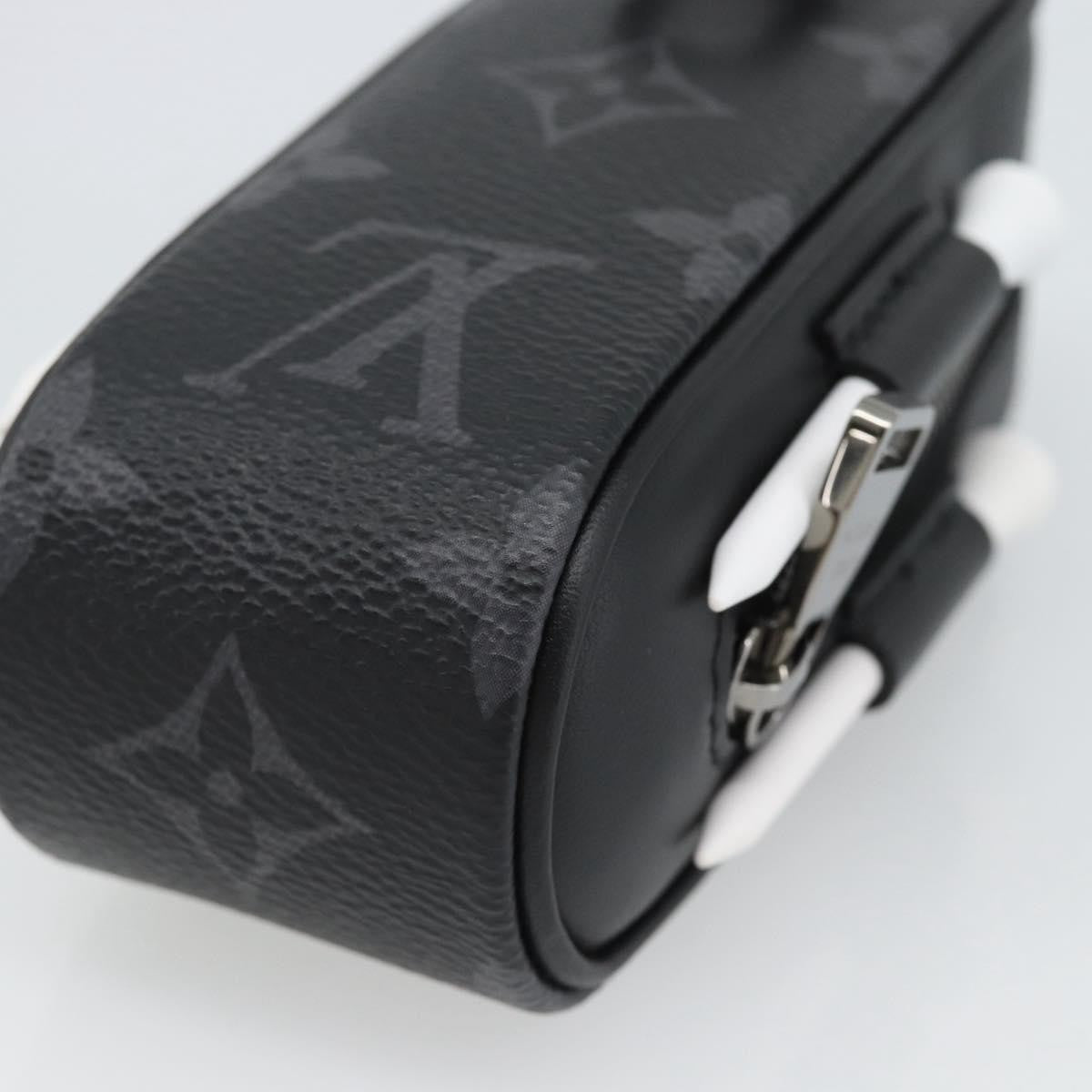 Louis Vuitton Golf Ball Case Monogram Black Canvas Clutche & Pouche Bag (Pre-Owned)