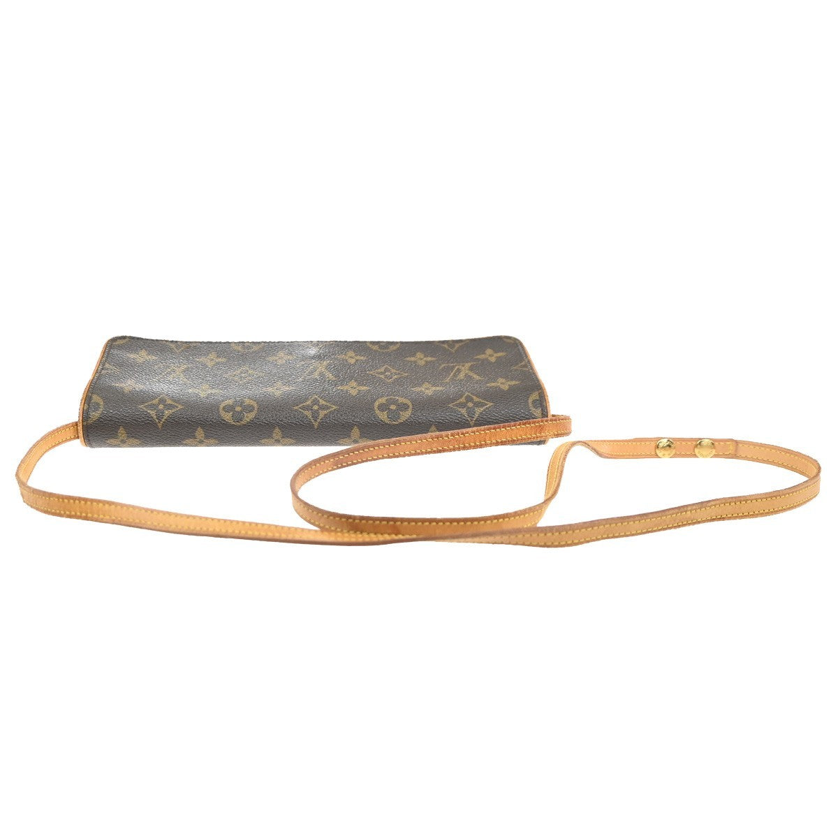 Louis Vuitton Twin Monogram Canvas Brown Canvas Clutche & Pouche Bag (Pre-Owned)