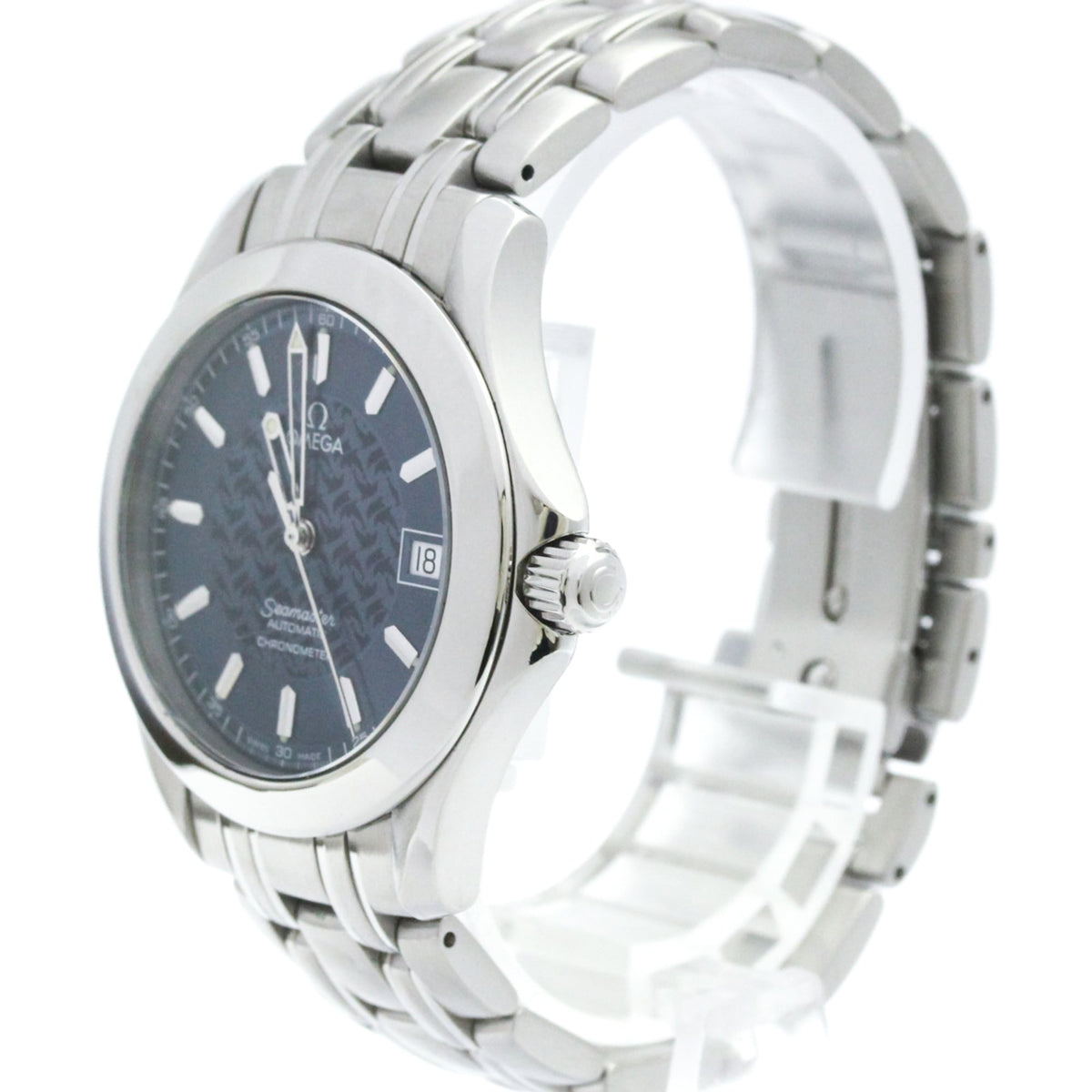 Omega Seamaster Jacques Mayol 120M Chronometer Automatic Stainless Steel Watch (Pre-Owned)