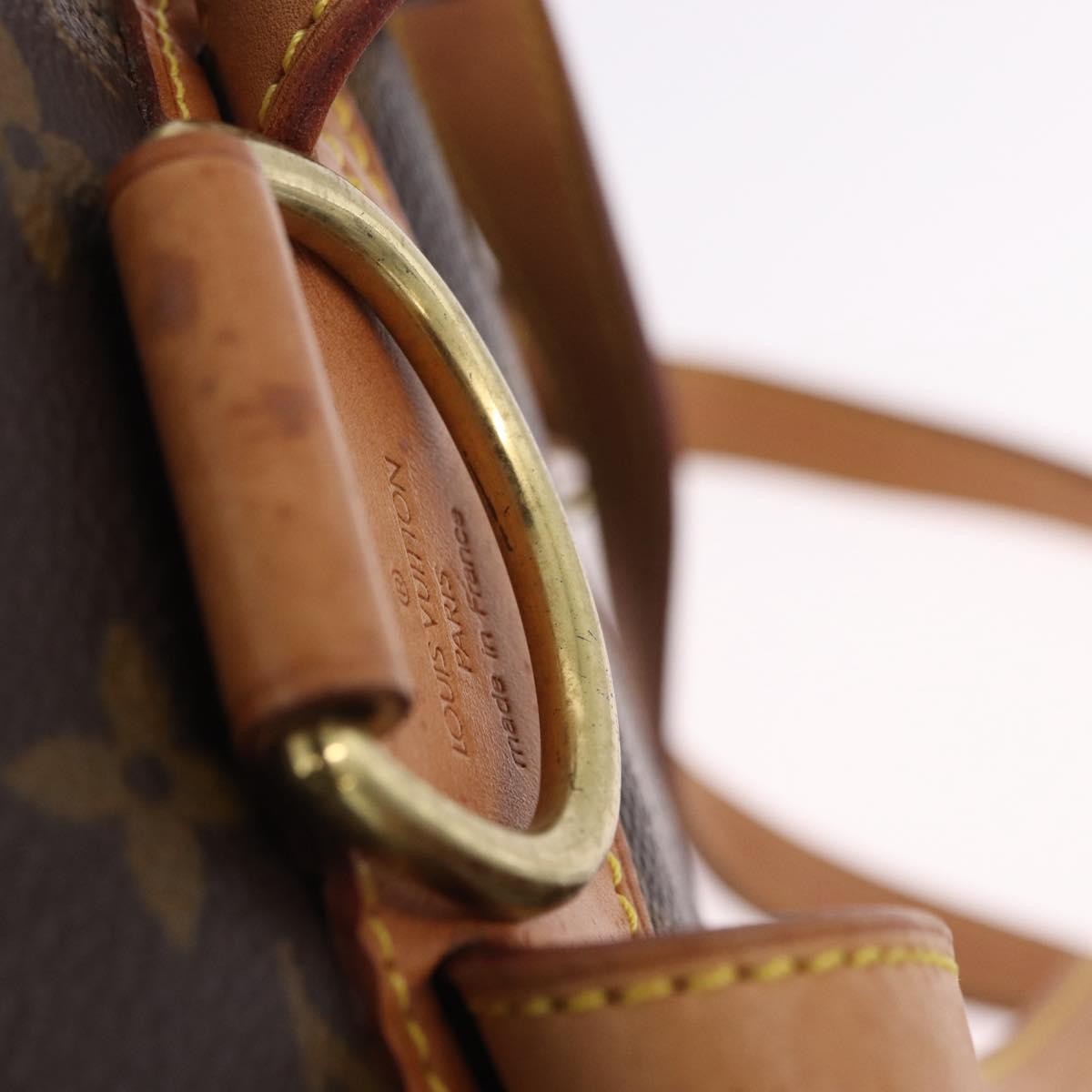 Louis Vuitton Vintage Montsouris Monogram Canvas Brown Canvas Backpack Bag (Pre-Owned)