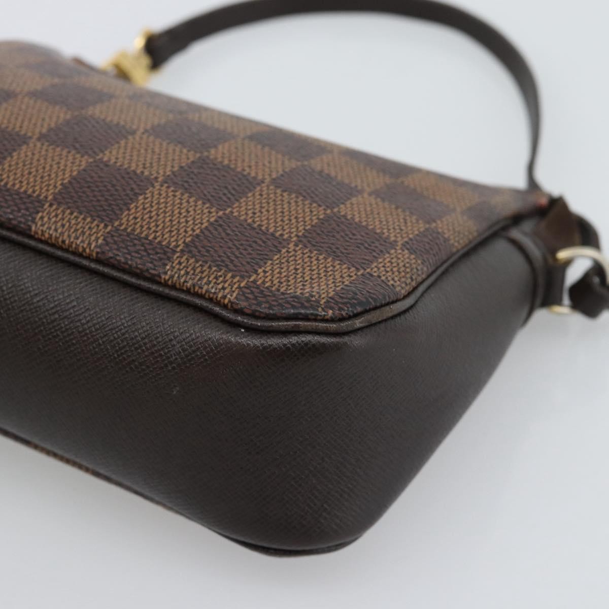 Louis Vuitton Trousse Make Up Damier Canvas Brown Canvas Clutche & Pouche Bag (Pre-Owned)