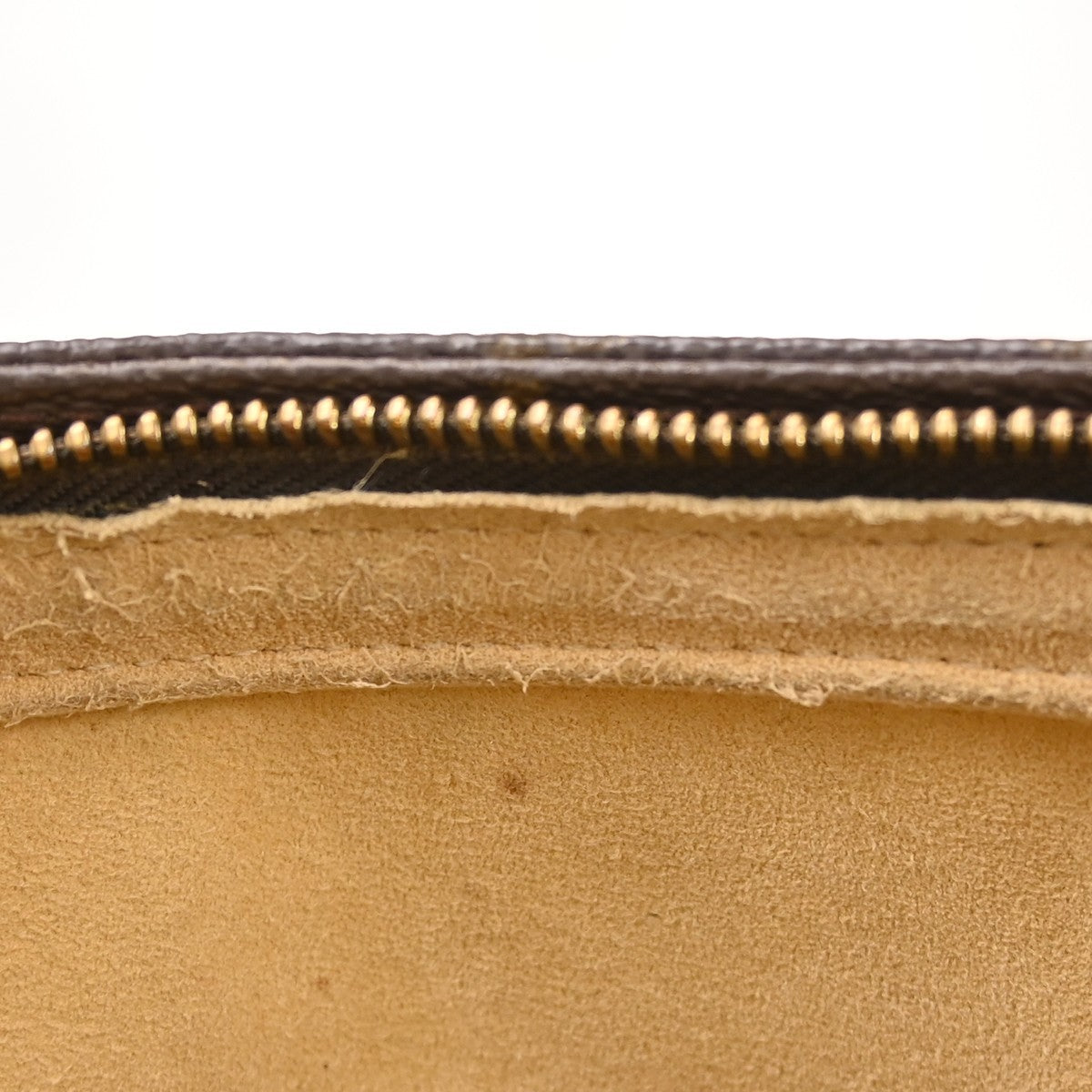 Louis Vuitton Loop Hobo Canvas Brown Canvas Shoulder Bag Bag (Pre-Owned)