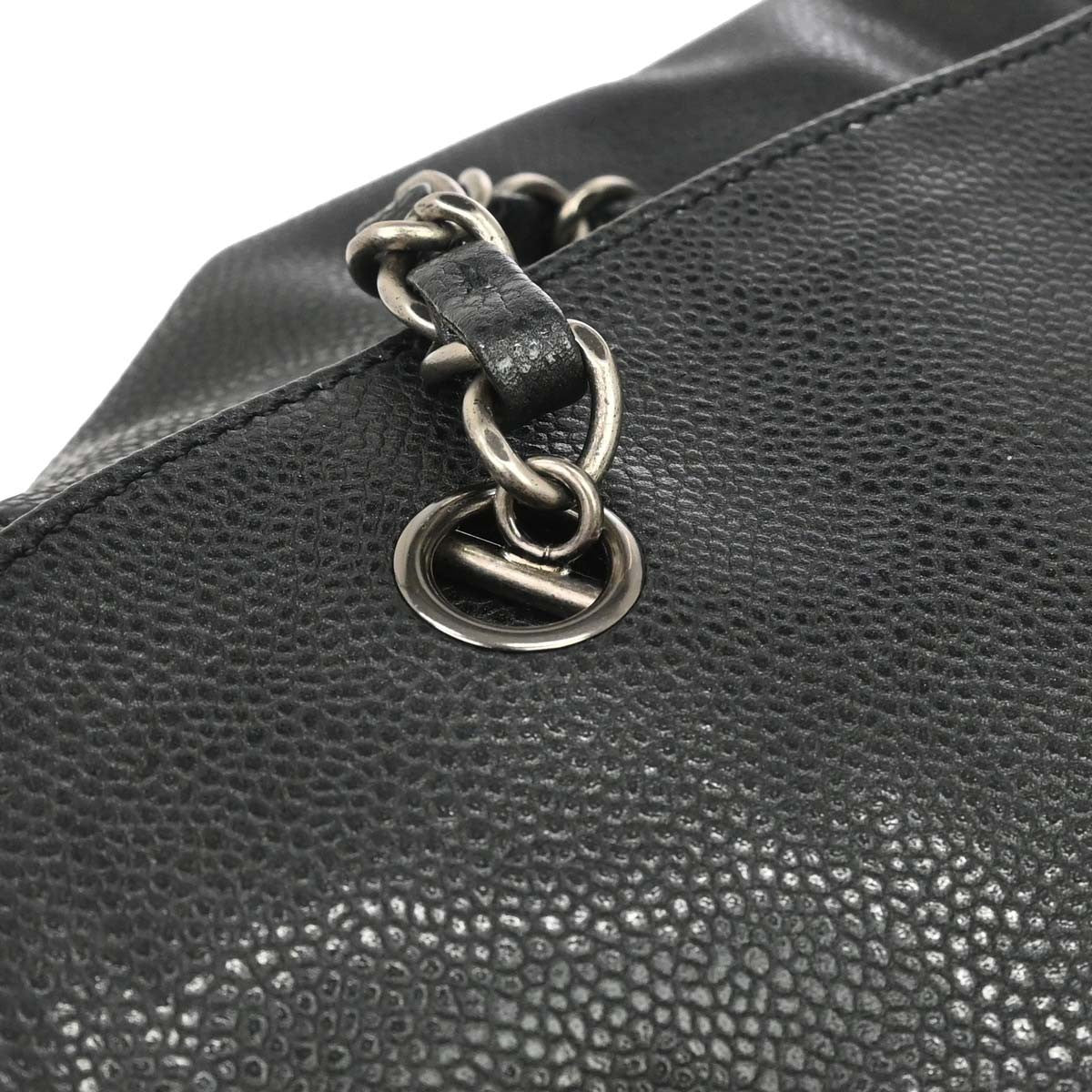 Chanel Cc Bowler Caviar Black Calfskin Shoulder Bag Bag (Pre-Owned)