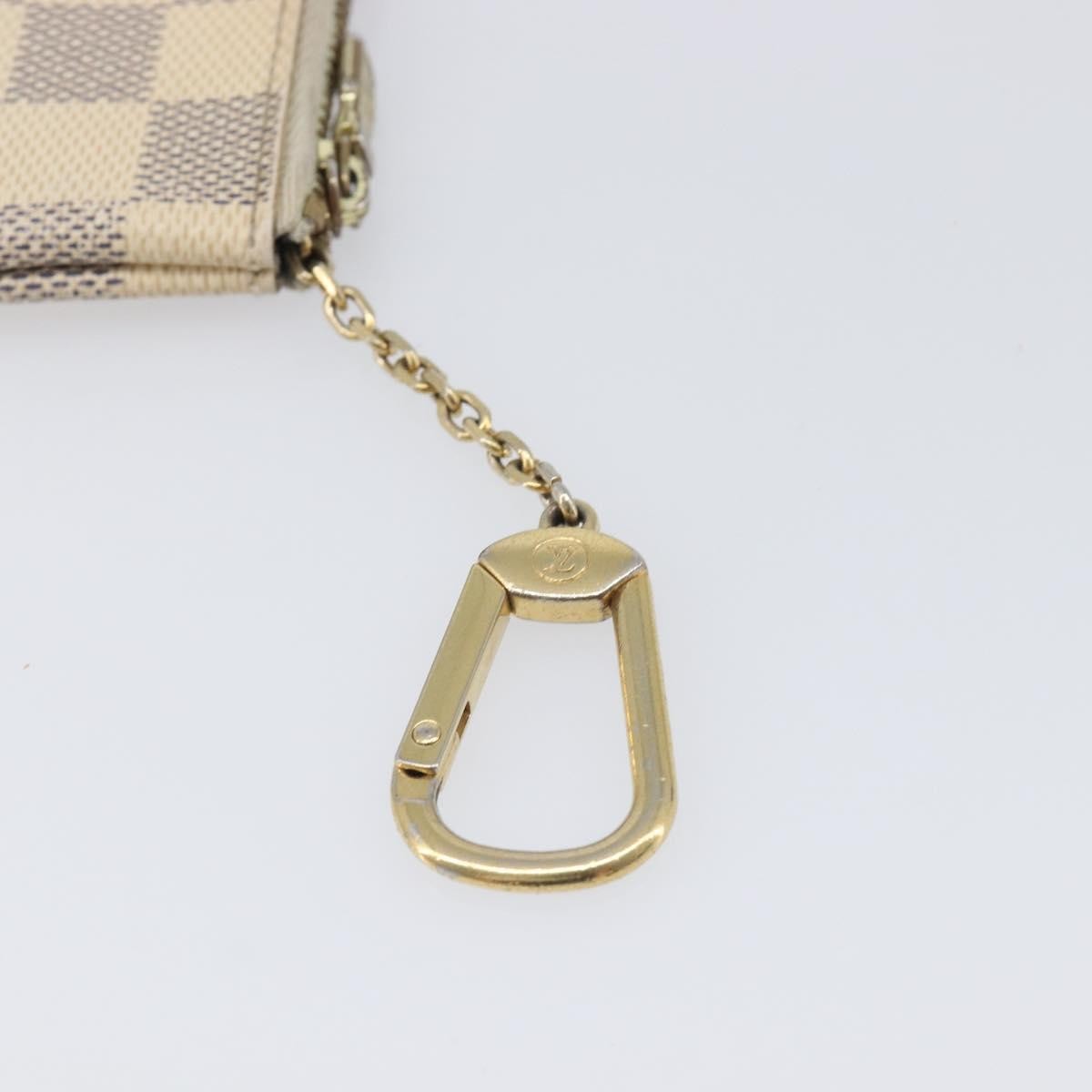 Louis Vuitton Pochette Clés Nm Damier Canvas Beige Canvas Wallets Accessory (Pre-Owned)