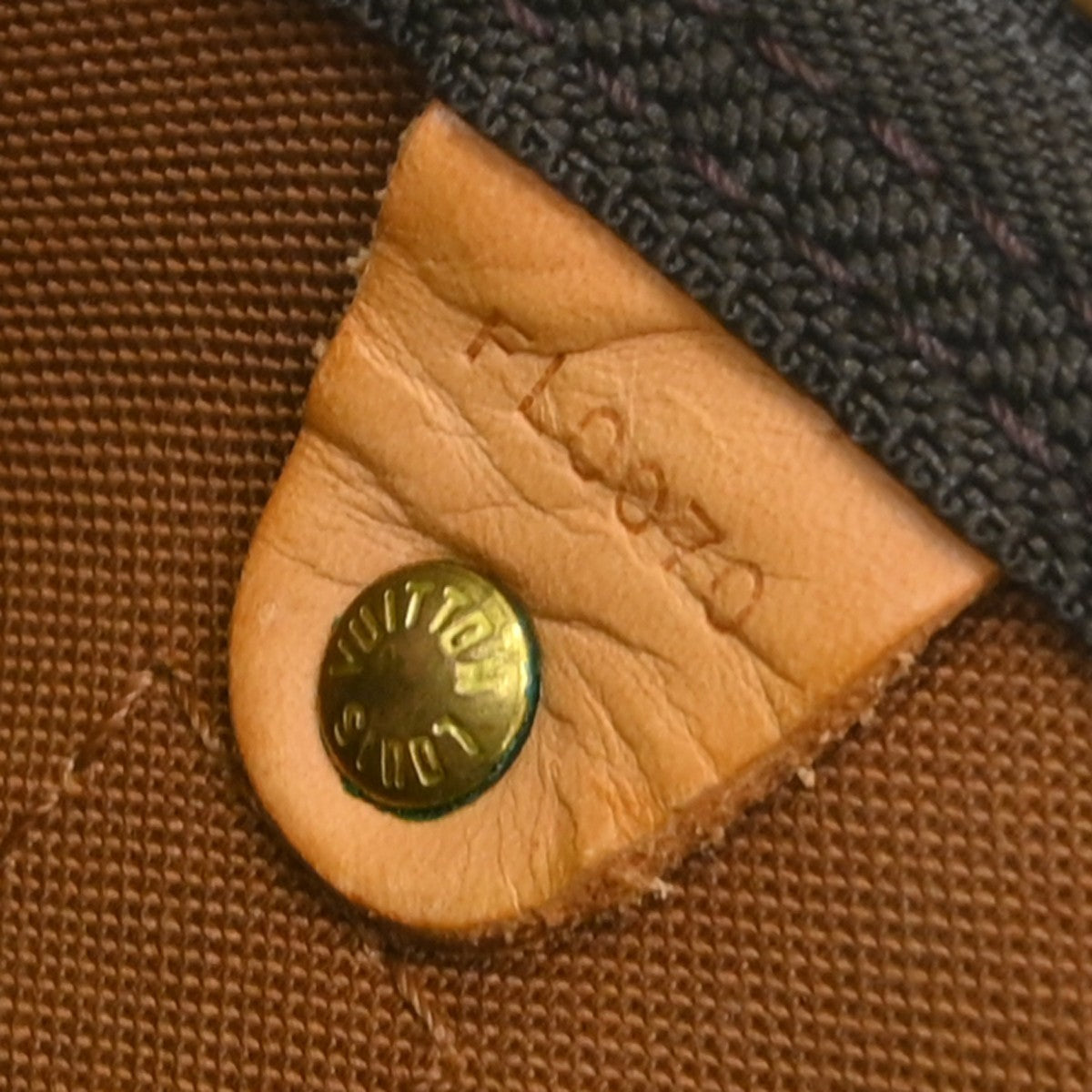 Louis Vuitton Keepall Monogram Canvas Brown Canvas Travel Bag Bag (Pre-Owned)