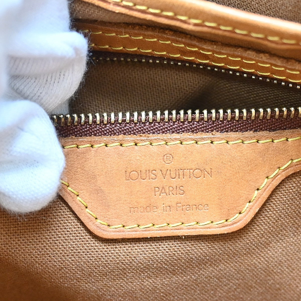 Louis Vuitton Vavin Damier Brown Canvas Tote Bag Bag (Pre-Owned)