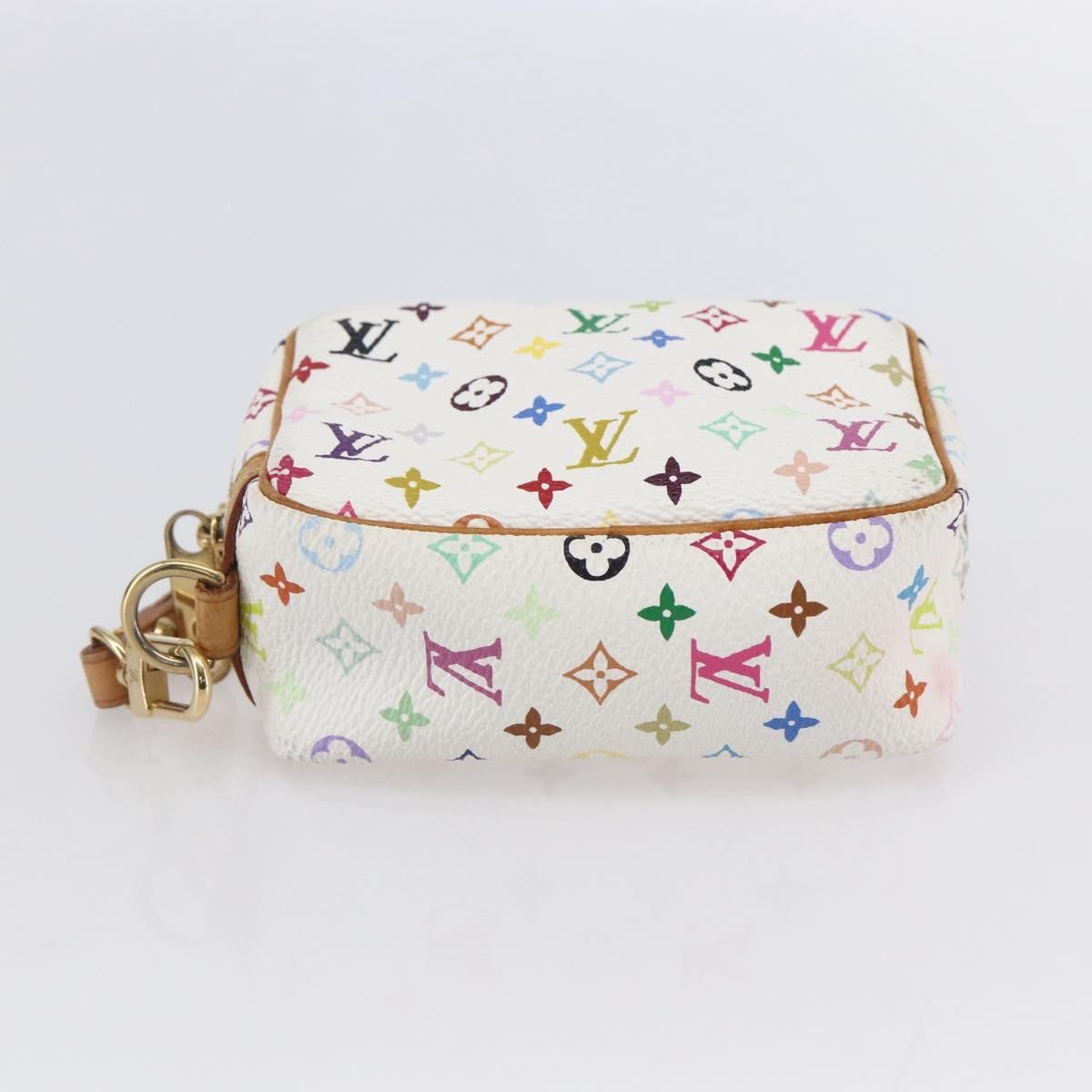 Louis Vuitton Wapity Trousse Monogram Multicolor White Canvas Clutche & Pouche Bag (Pre-Owned)