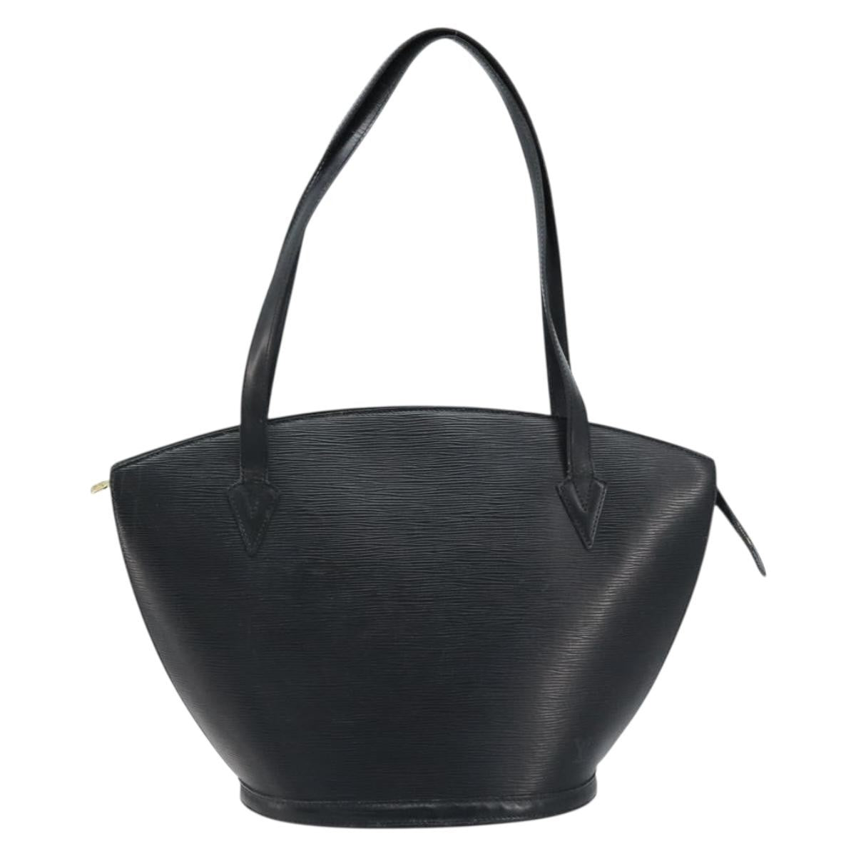 Louis Vuitton Saint Jacques Epi Leather Black Leather Shoulder Bag Bag (Pre-Owned)