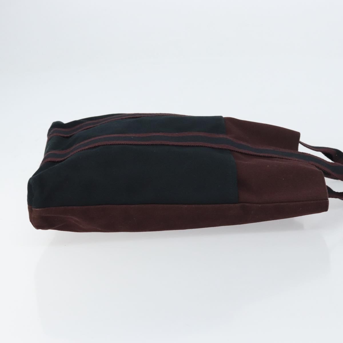 Hermes Fourre-Tout Herline Fourre-Tout Herline Burgundy Canvas Tote Bag Bag (Pre-Owned)