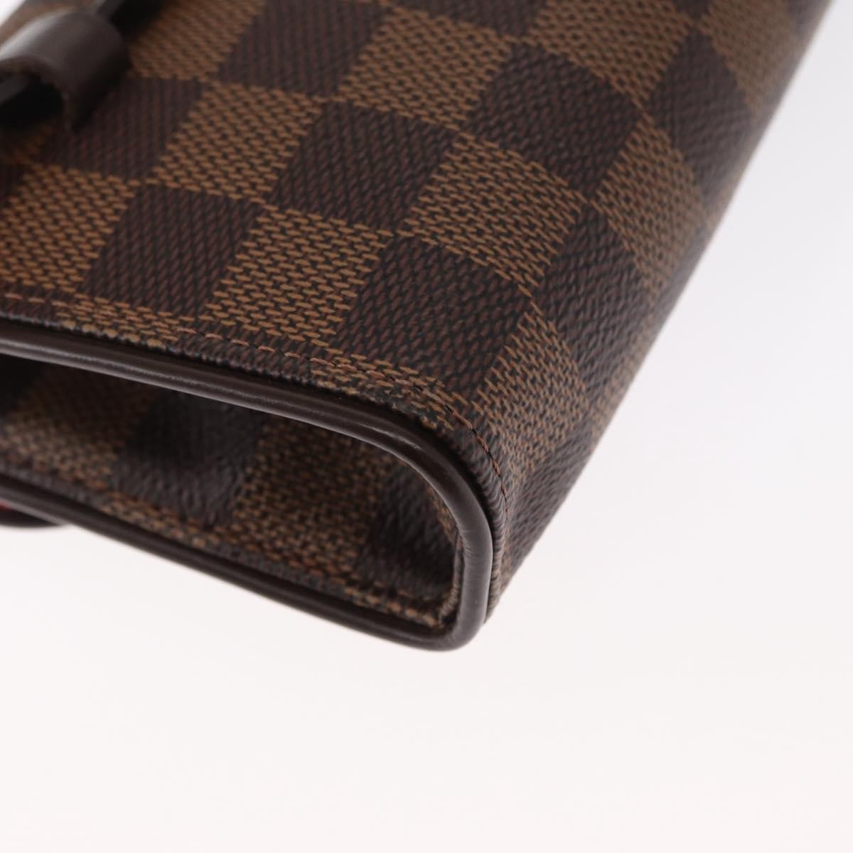 Louis Vuitton Florentine Waist Monogram Canvas Brown Canvas Clutche & Pouche Bag (Pre-Owned)