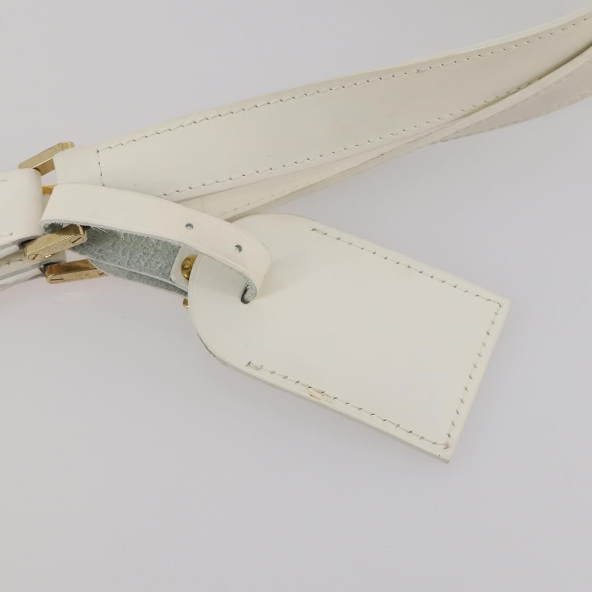 Louis Vuitton Plage Lagoon Bay Vinyl Epi Leather White Plastic Handbag (Pre-Owned)