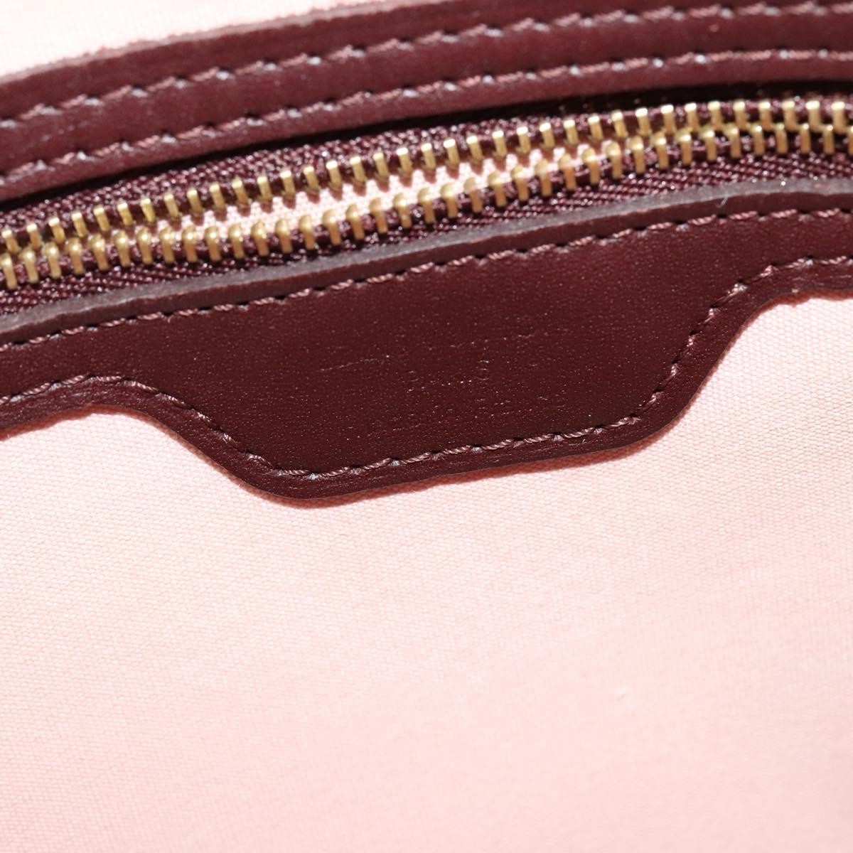 Louis Vuitton Cabas Piano Monogram Canvas Red Canvas Bag (Pre-Owned)