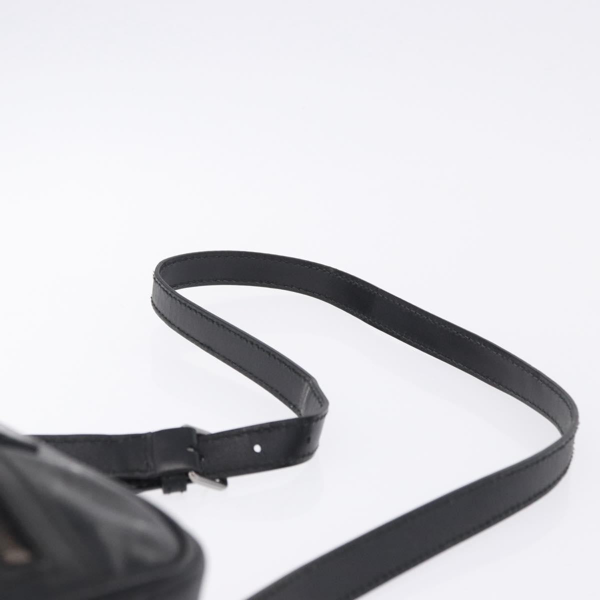 Gucci Zip Gg Imprime Black Canvas Shoulder Bag Bag (Pre-Owned)