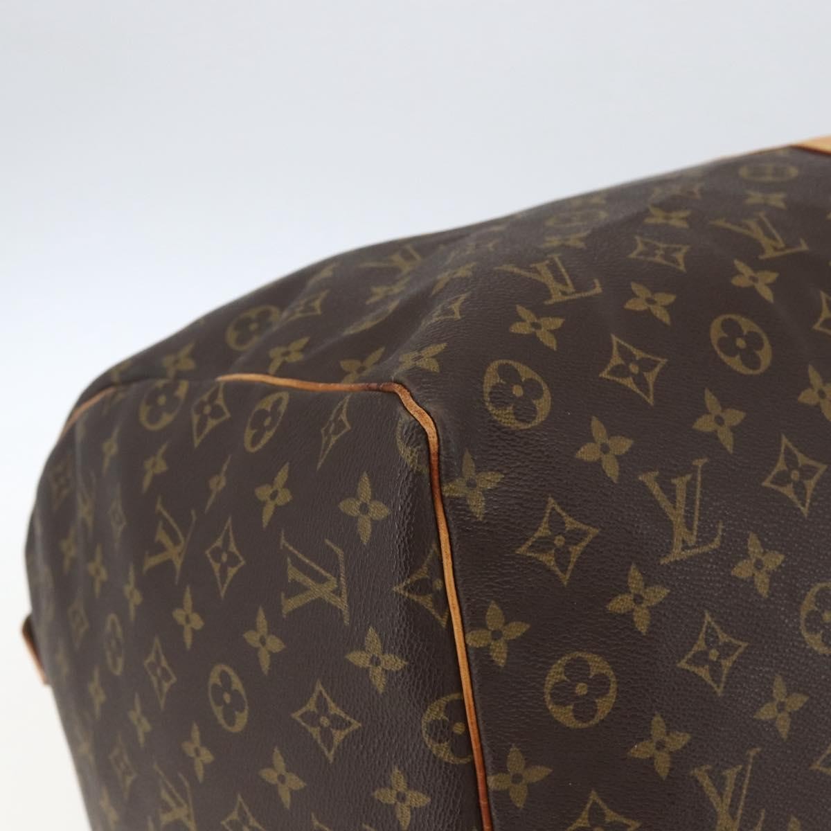 Louis Vuitton Keepall Monogram Canvas Brown Canvas Travel Bag Bag (Pre-Owned)