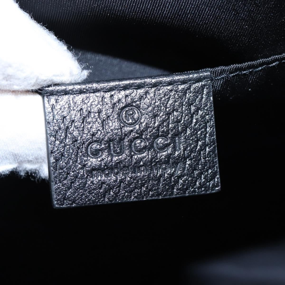 Gucci Off The Grid Messenger Gg Econyl Black Canvas Handbag (Pre-Owned)