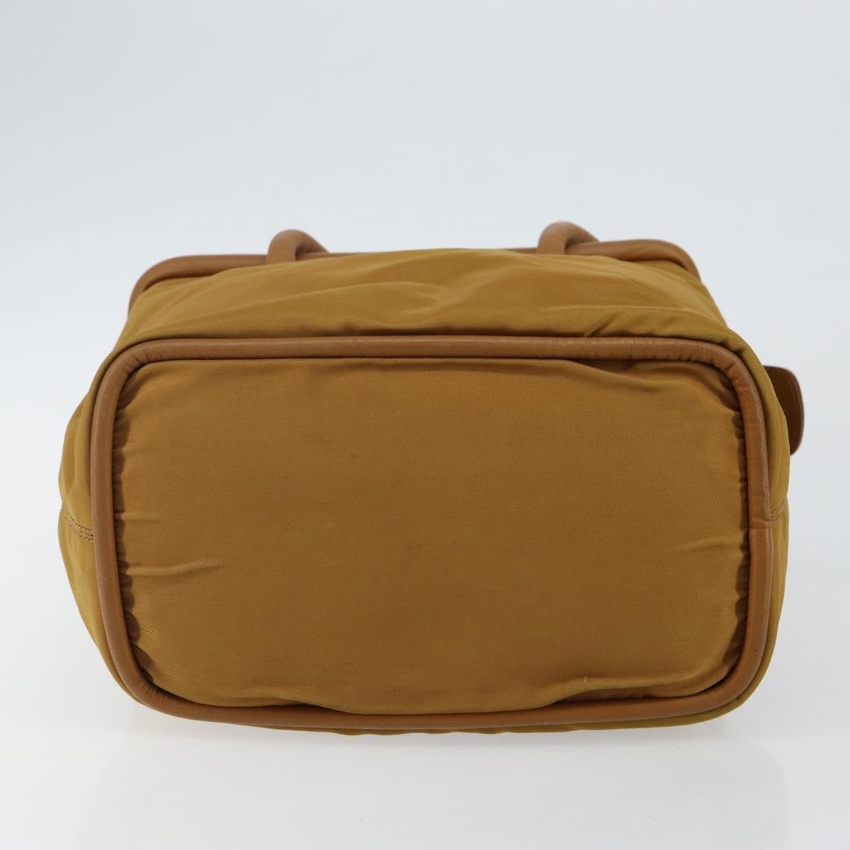 Celine Tote Nylon Brown Nylon Tote Bag Bag (Pre-Owned)