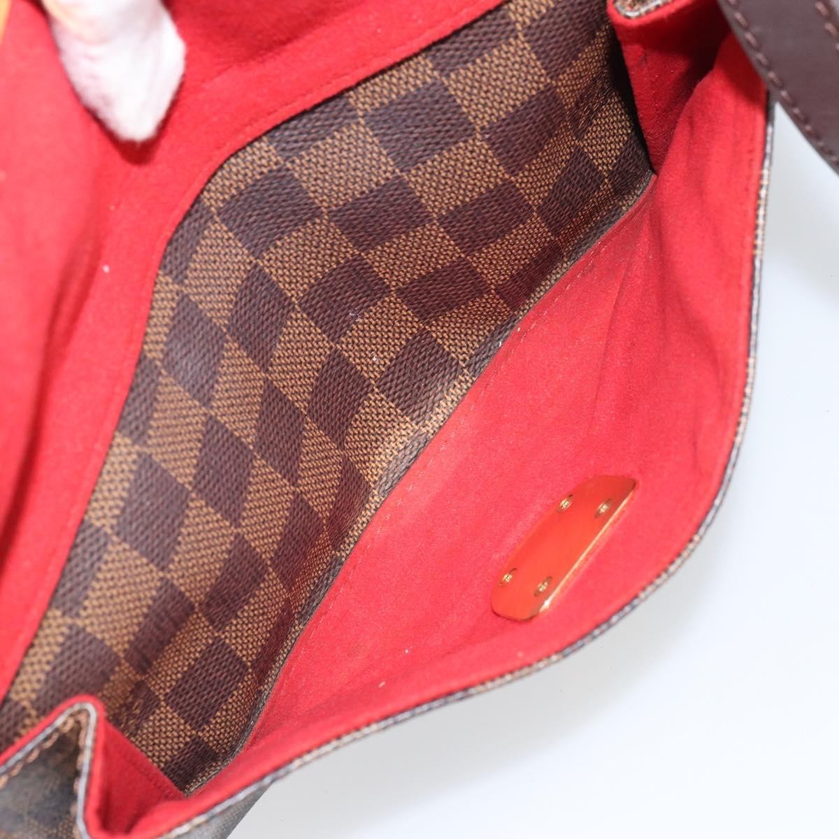 Louis Vuitton Ravello Damier Ebene Brown Canvas Shoulder Bag Bag (Pre-Owned)