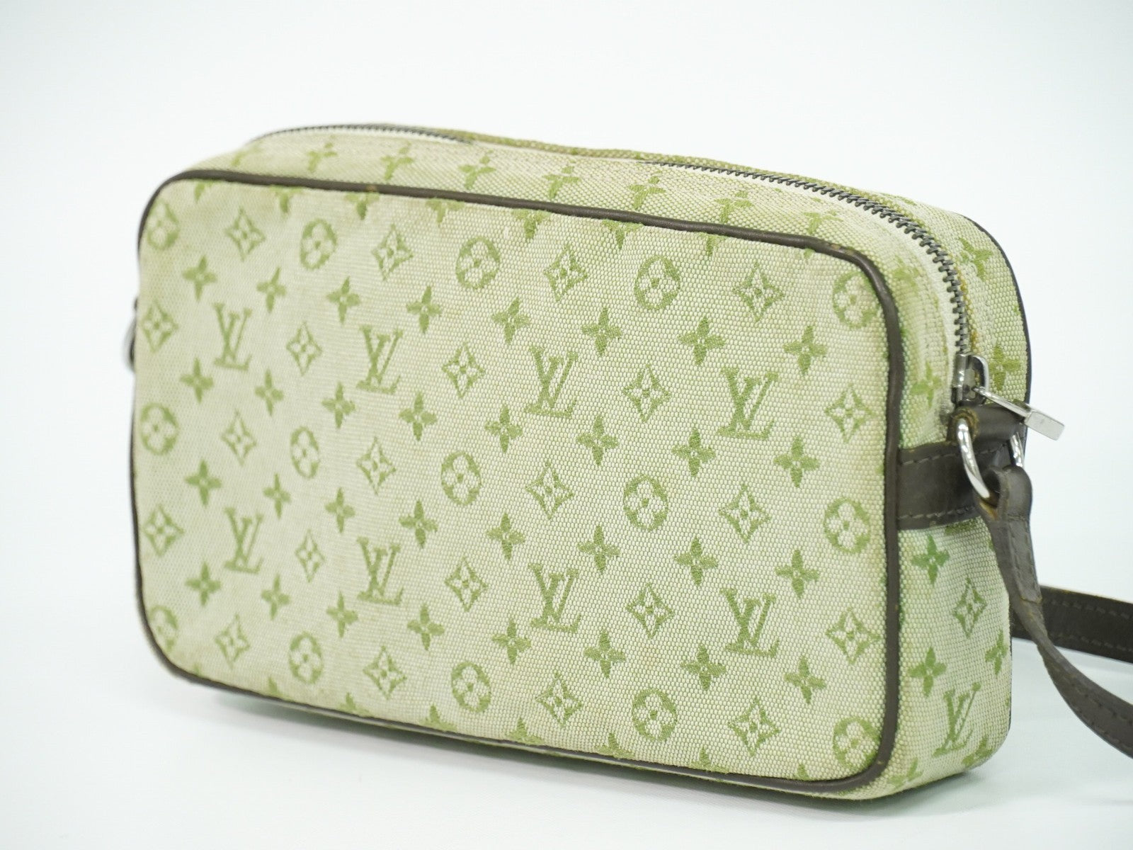 Louis Vuitton Conte De Fees Pochette Monogram Patchwork Khaki Canvas Shoulder Bag Bag (Pre-Owned)