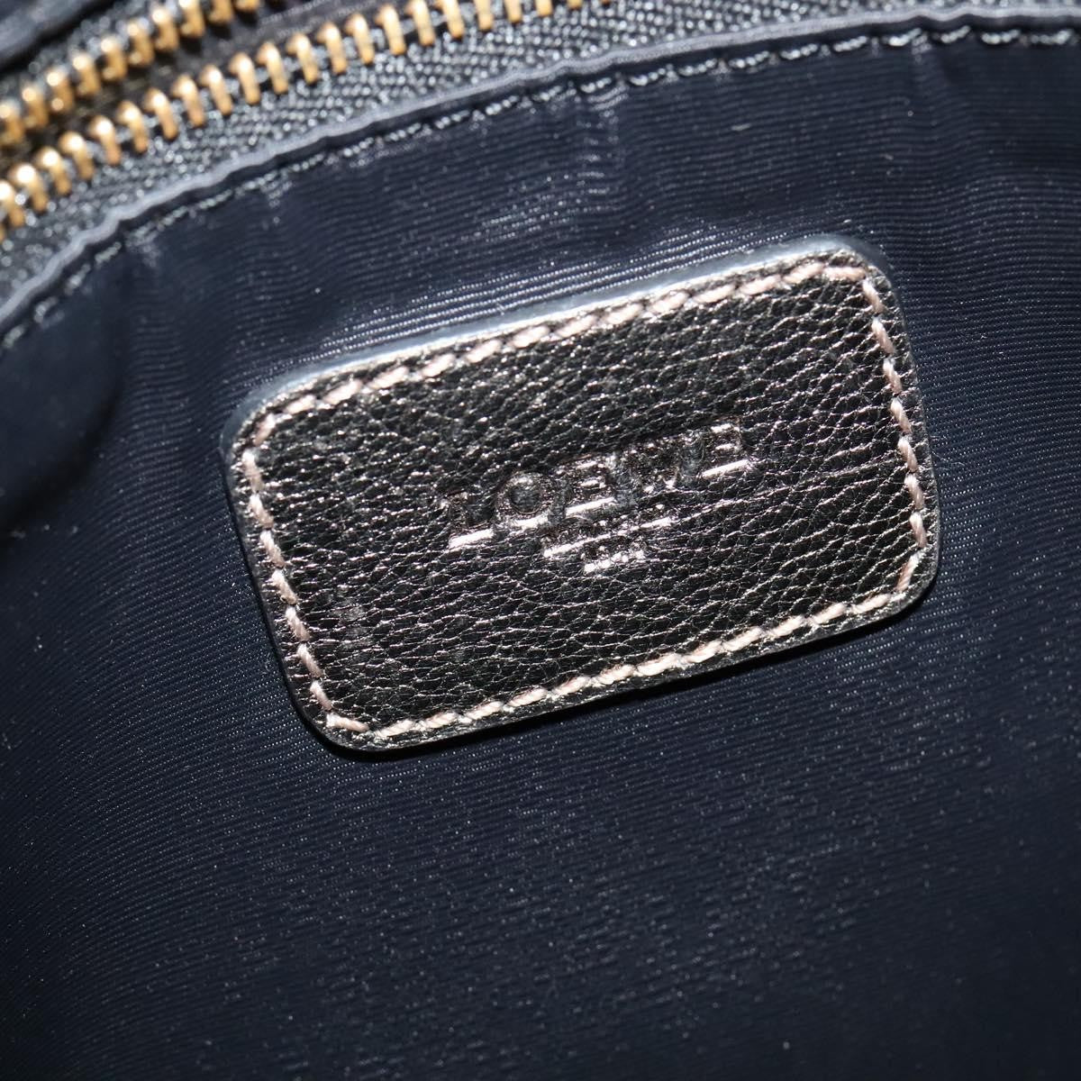 Loewe Anagram Leather Gold Leather Tote Bag Bag (Pre-Owned)
