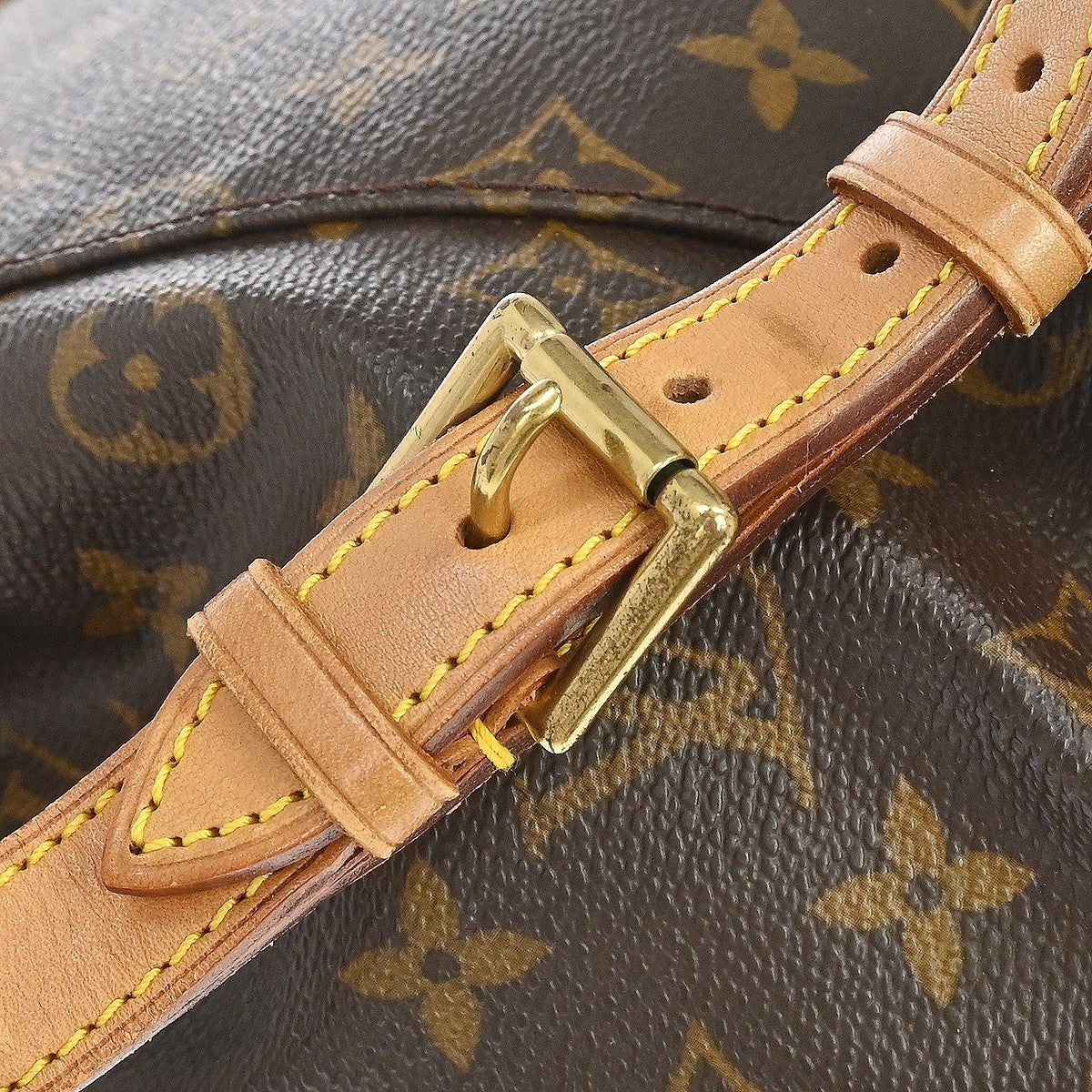 Louis Vuitton Vintage Montsouris Monogram Canvas Brown Canvas Backpack Bag (Pre-Owned)