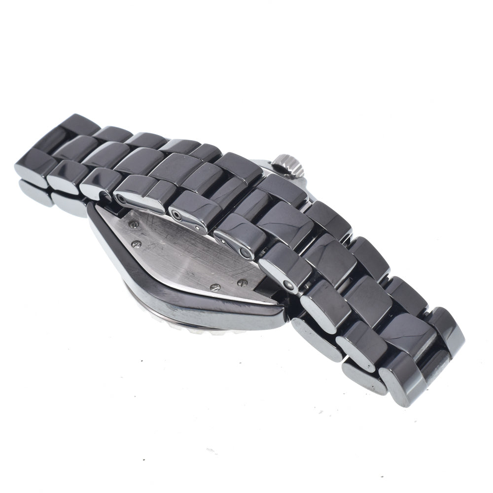 Chanel J12 Automatic Ceramic And Stainless Steel With Diamond Bezel Watch (Pre-Owned)