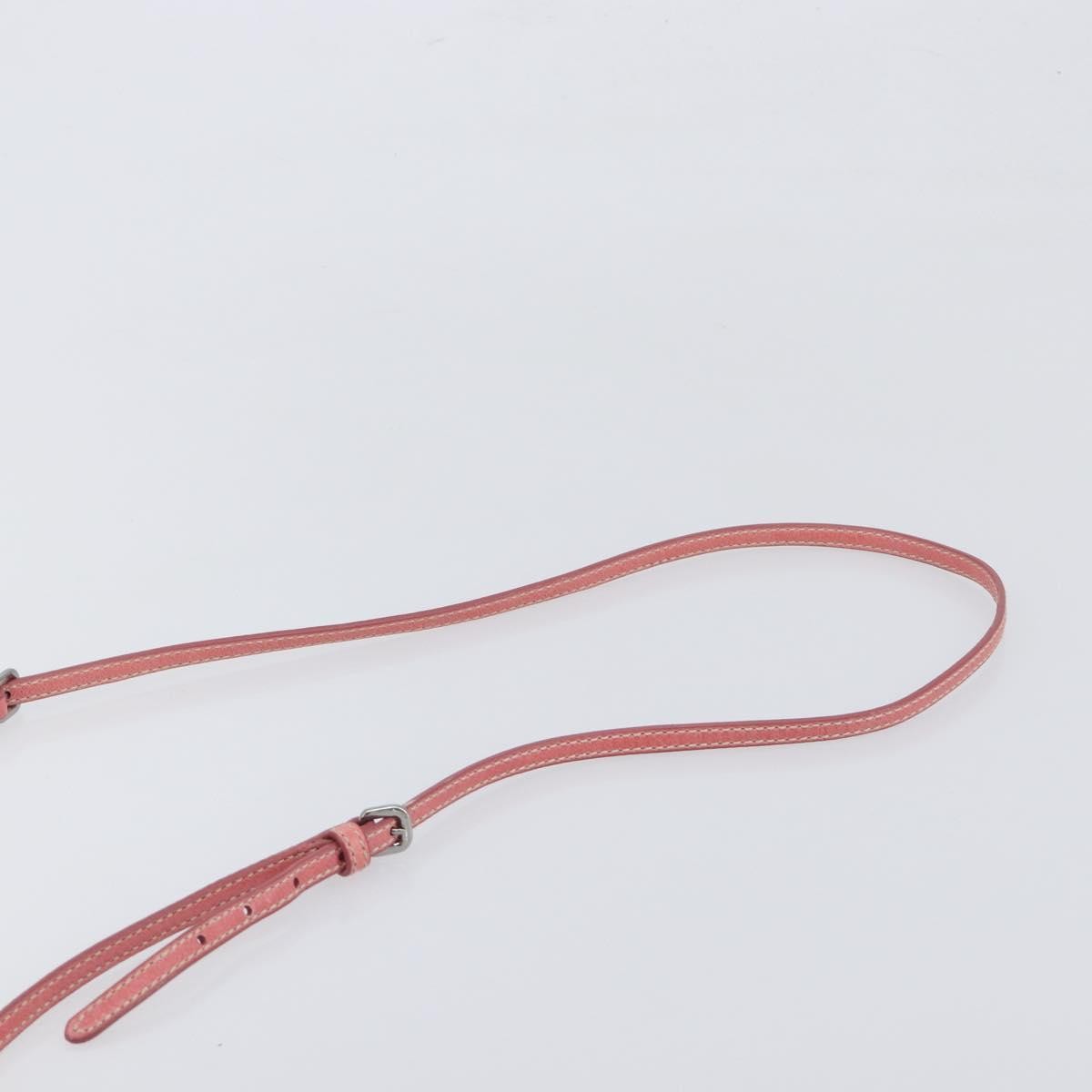 Prada Turnlock Flap Soft Calf Pink Leather Shoulder Bag Bag (Pre-Owned)