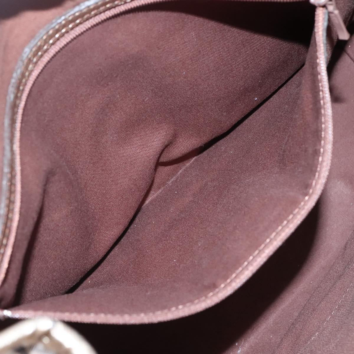 Burberry Nova Check Tote Canvas And Leather Beige Canvas Tote Bag Bag (Pre-Owned)