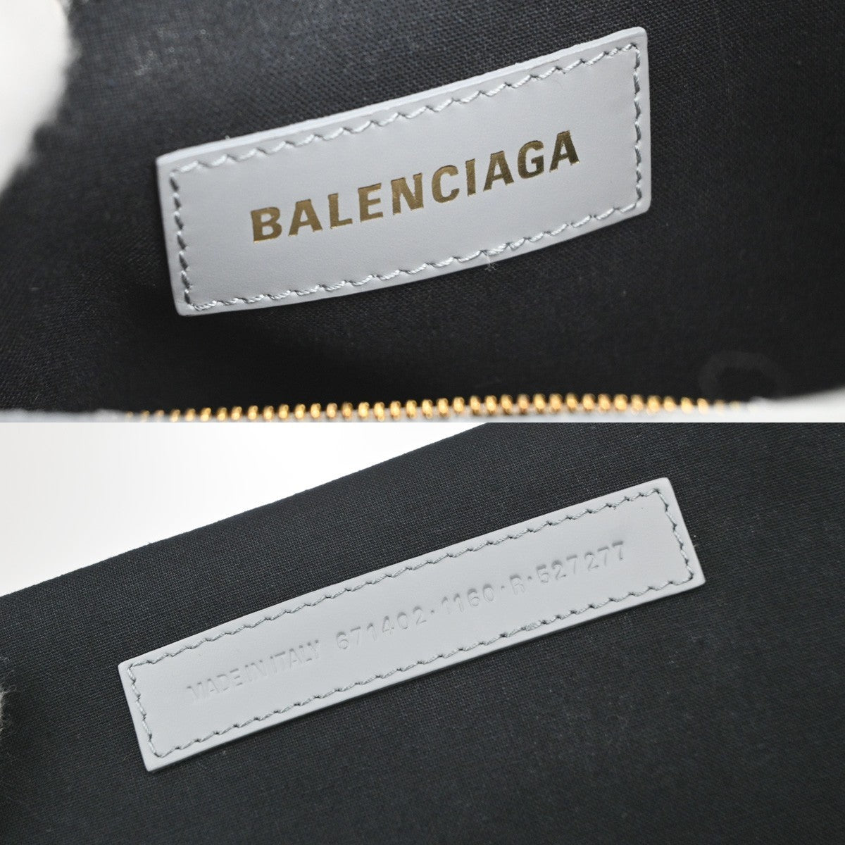 Balenciaga Hardware Canvas Gray Canvas Tote Bag Bag (Pre-Owned)