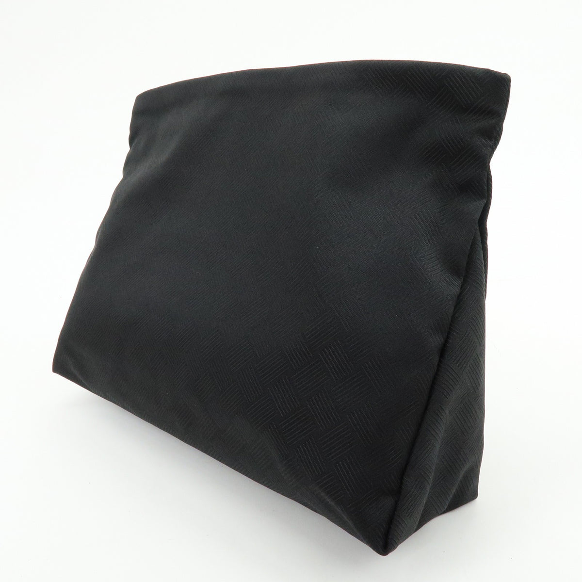Bottega Veneta Vintage Clutch Nylon Black Nylon Clutche & Pouche Bag (Pre-Owned)