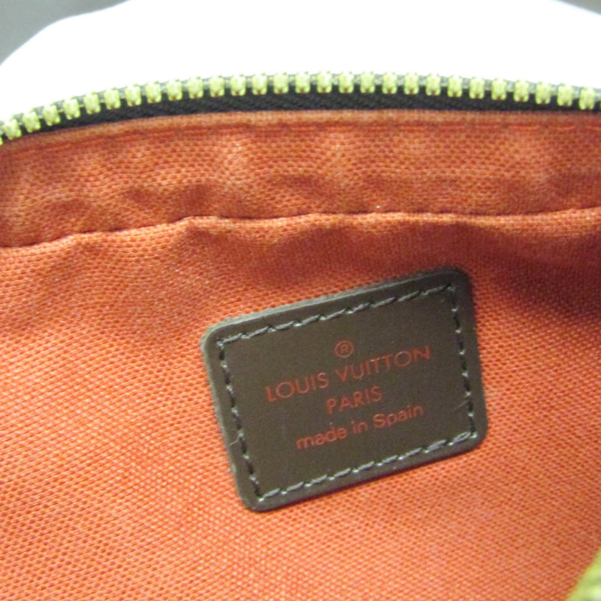 Louis Vuitton Geronimos Waist Damier Ebene Brown Canvas Shoulder Bag Bag (Pre-Owned)