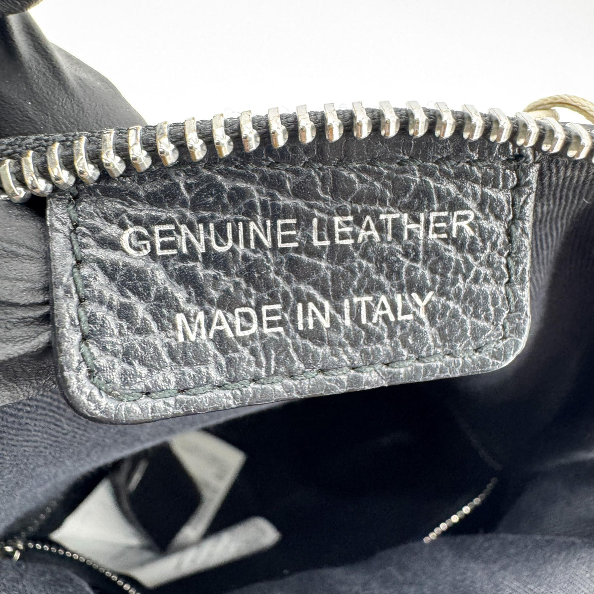 Maison Margiela 5Ac Leather Black Leather Handbag (Pre-Owned)
