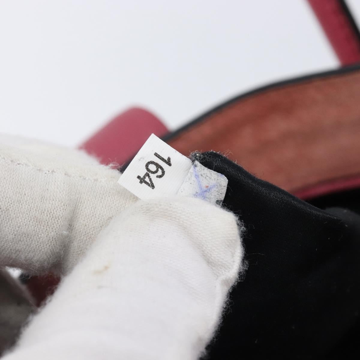 Miu Miu Madras Convertible Compartment Leather Pink Leather Tote Bag Bag (Pre-Owned)