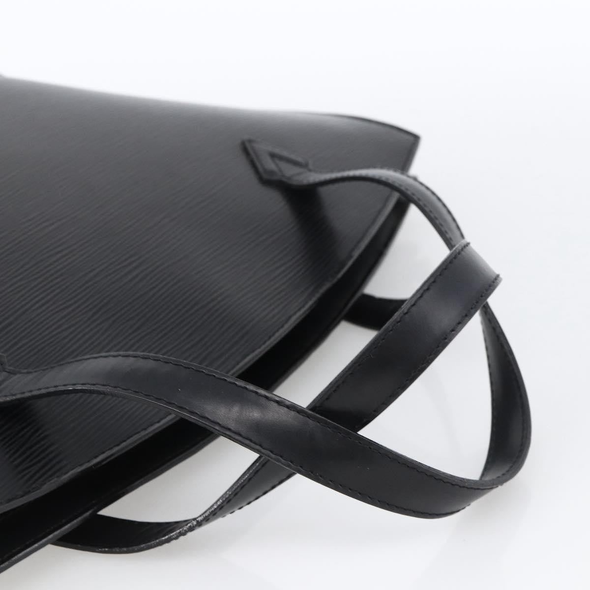 Louis Vuitton Saint Jacques Nm Epi Leather Black Leather Handbag (Pre-Owned)
