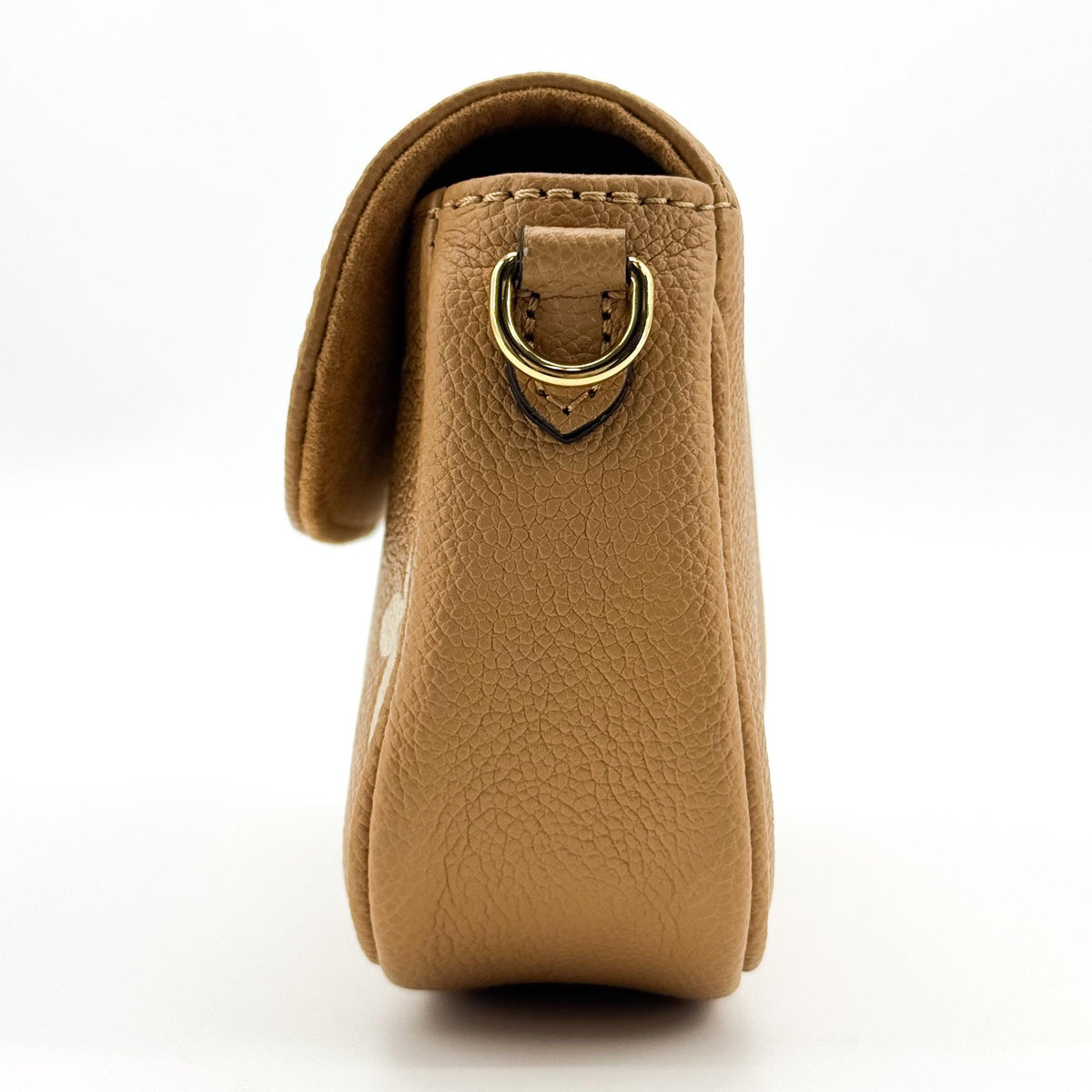 Louis Vuitton Ivy Wallet On Chain Bicolor Monogram Empreinte Giant Brown Leather Crossbody Bag Bag (Pre-Owned)
