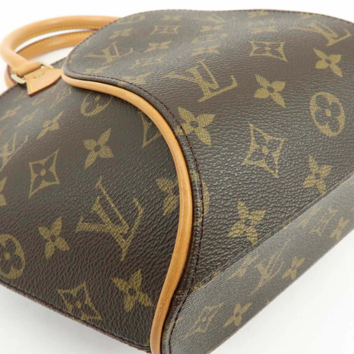 Louis Vuitton Ellipse Monogram Canvas Brown Canvas Handbag (Pre-Owned)