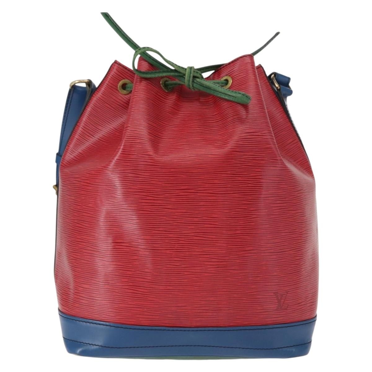 Louis Vuitton Tricolor Noe Epi Leather Red Leather Shoulder Bag Bag (Pre-Owned)