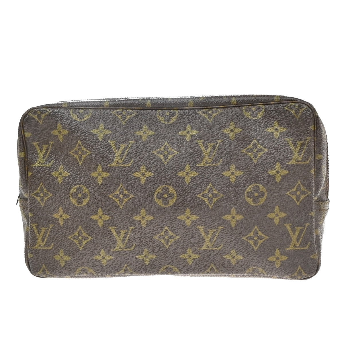 Louis Vuitton Trousse Toiletry Monogram Canvas Brown Canvas Toiletry Case Accessory (Pre-Owned)