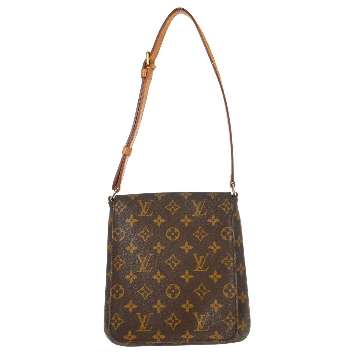 Louis Vuitton Musette Salsa Monogram Canvas Brown Canvas Shoulder Bag Bag (Pre-Owned)