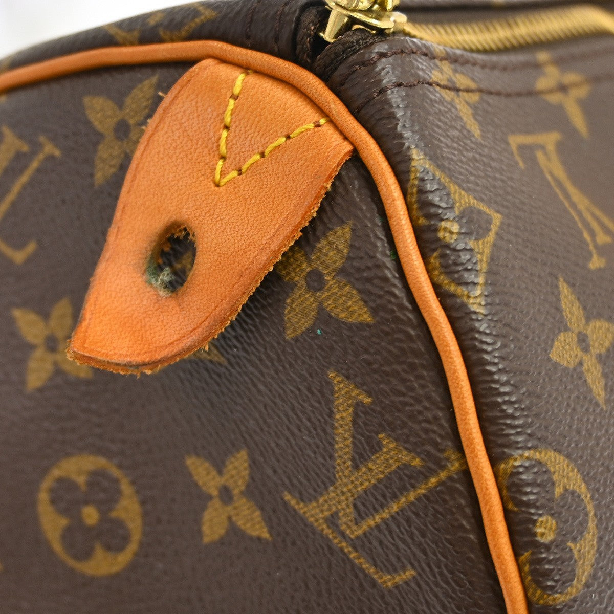 Louis Vuitton Speedy Monogram Canvas Brown Canvas Handbag (Pre-Owned)