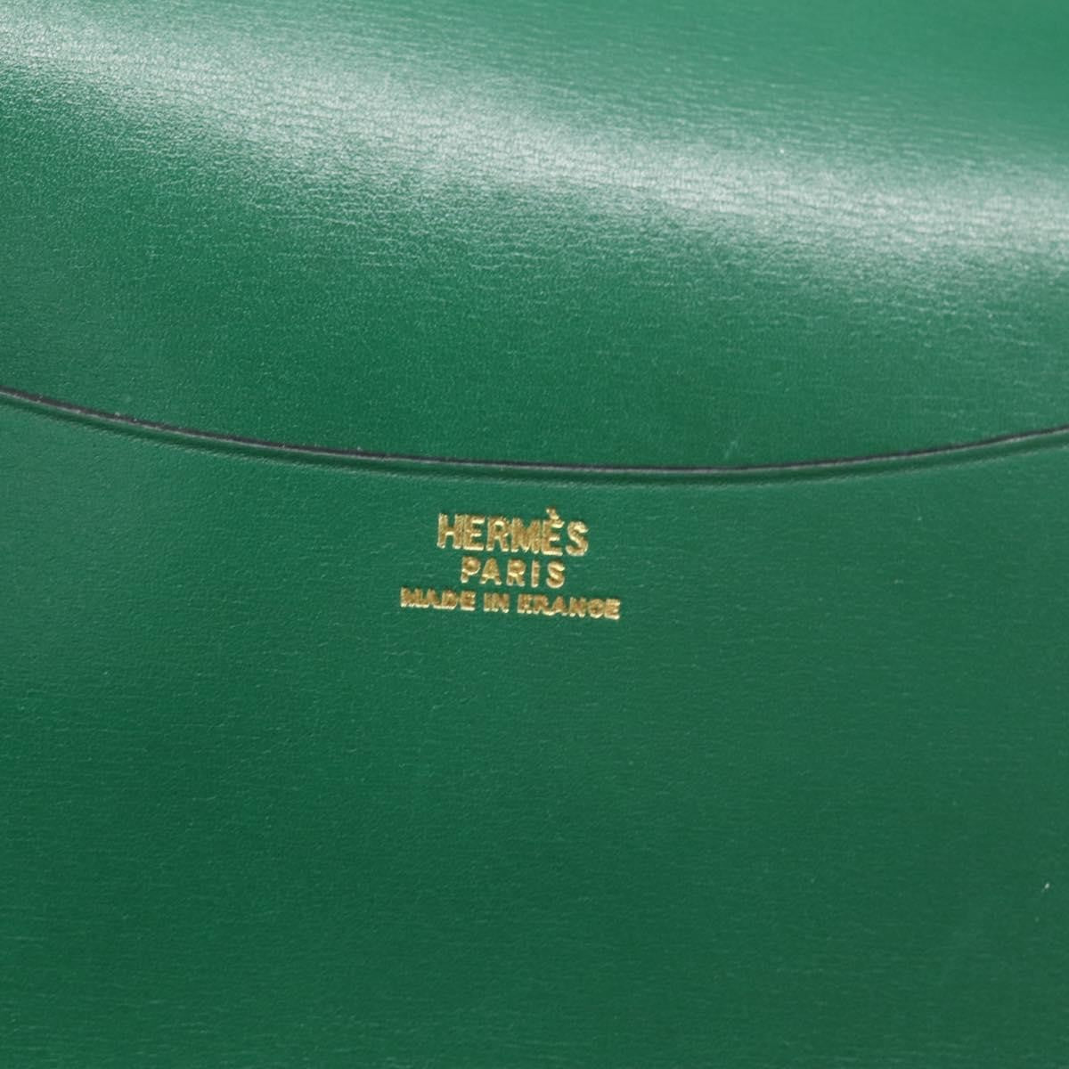 Hermes Simple Agenda Cover Leather Black Leather Briefcase Bag (Pre-Owned)
