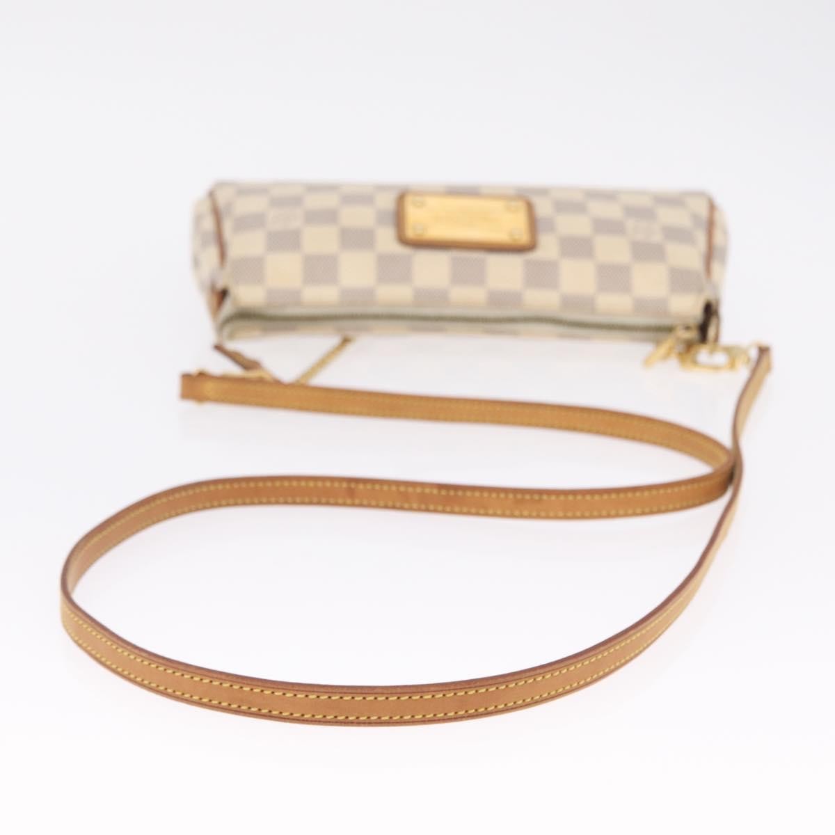 Louis Vuitton Eva Damier White Canvas Handbag (Pre-Owned)