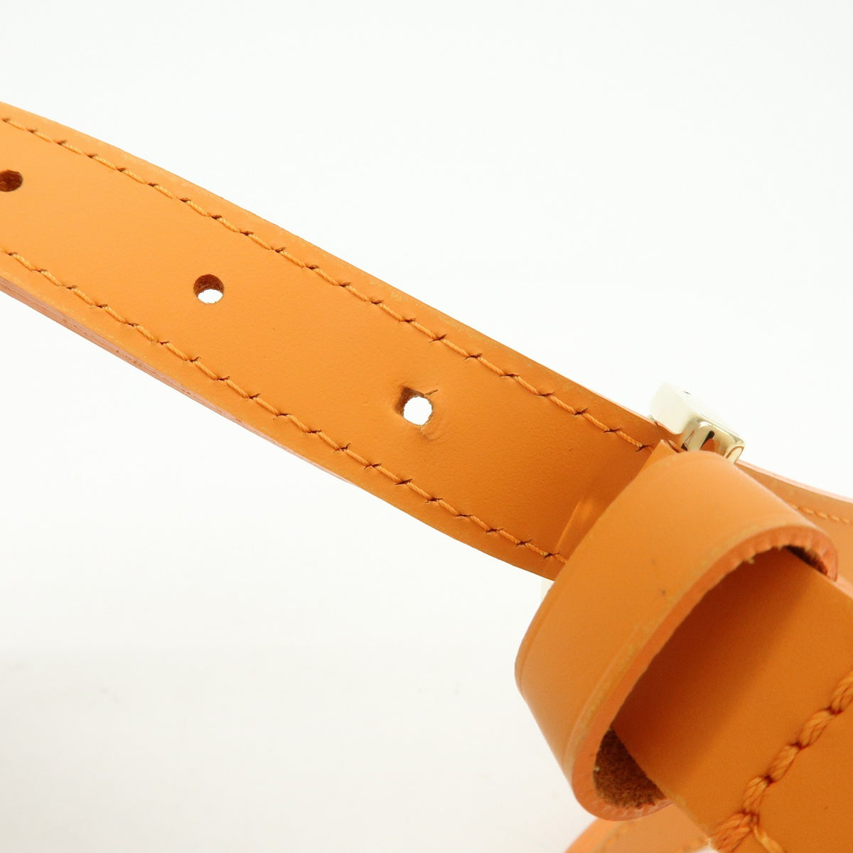 Louis Vuitton Dhanura Epi Leather Orange Leather Handbag (Pre-Owned)