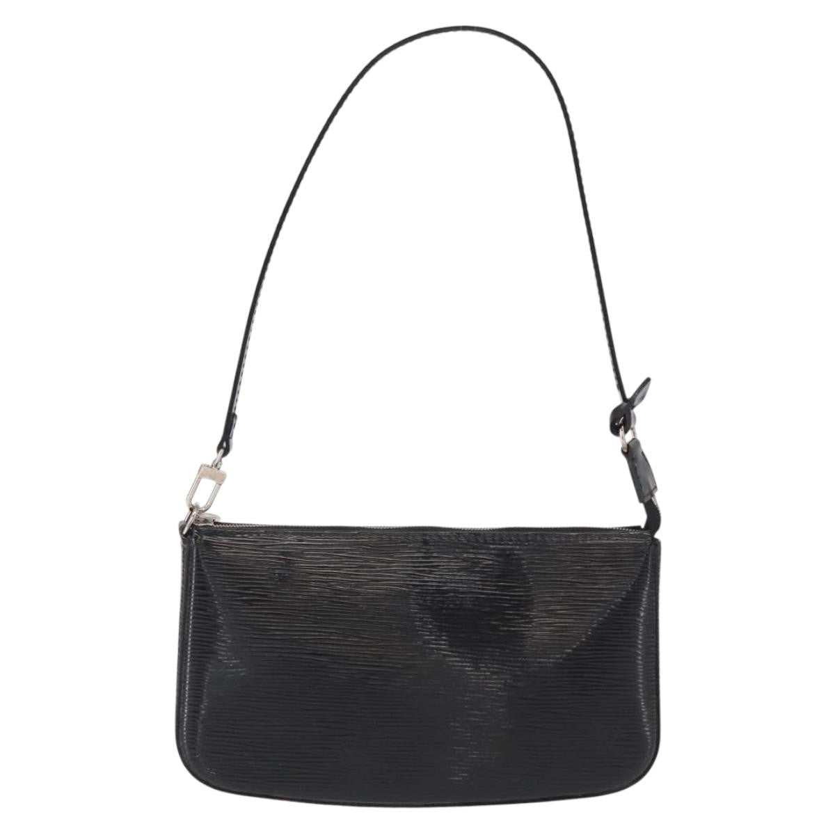 Louis Vuitton Pochette Accessoires Nm Electric Epi Leather Black Leather Clutche & Pouche Bag (Pre-Owned)
