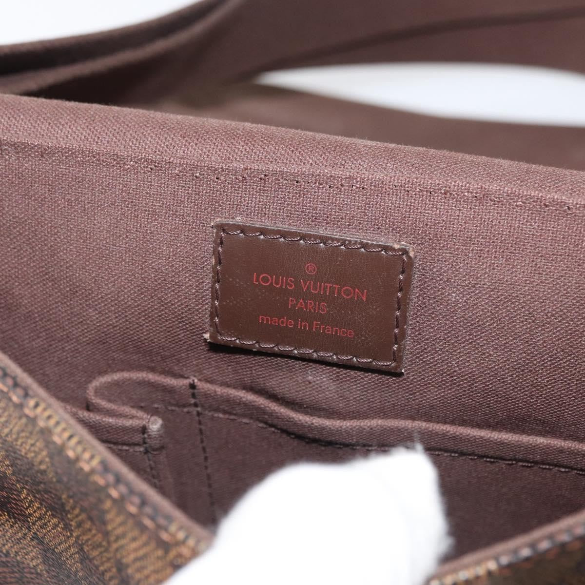 Louis Vuitton Brooklyn Damier Brown Canvas Handbag (Pre-Owned)