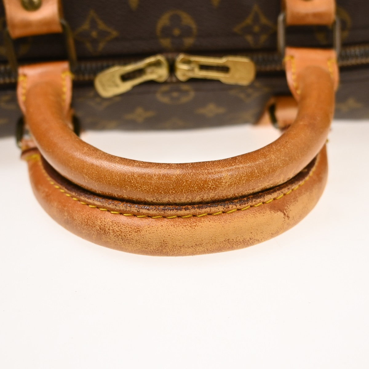 Louis Vuitton Keepall Canvas Brown Canvas Travel Bag Bag (Pre-Owned)