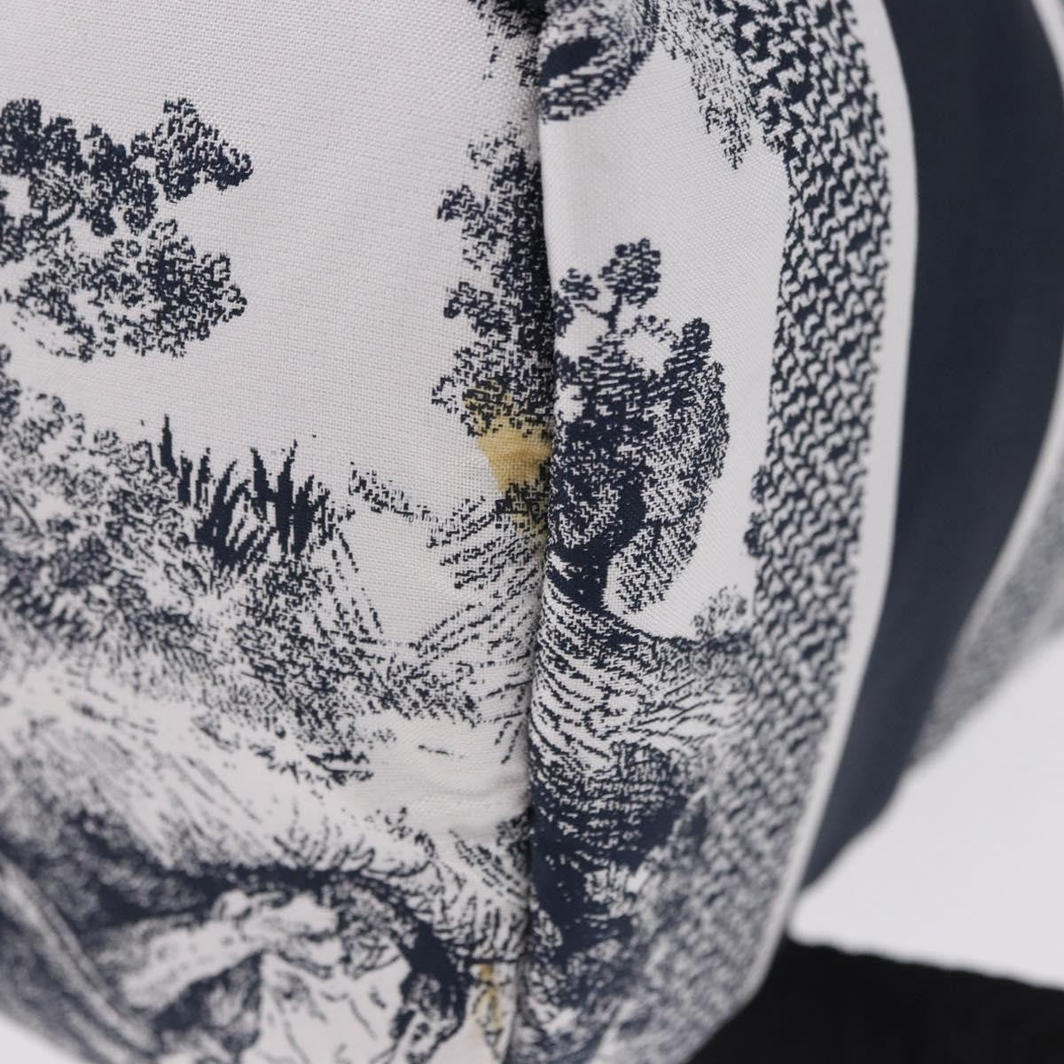 Christian Dior Toile De Jouy Travel Technical Fabric Navy Nylon Backpack Bag (Pre-Owned)