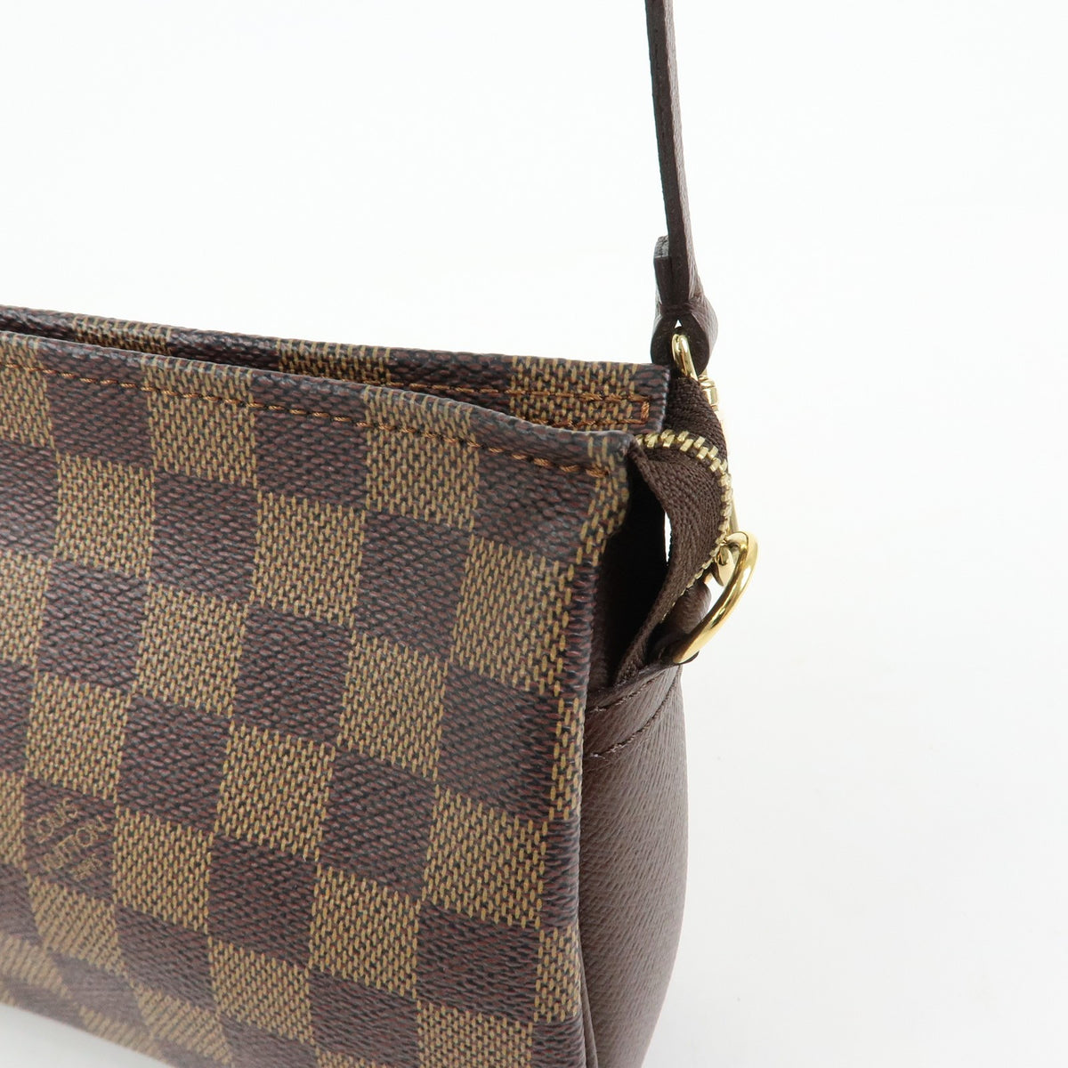 Louis Vuitton Trousse Make Up Damier Brown Canvas Clutche & Pouche Bag (Pre-Owned)
