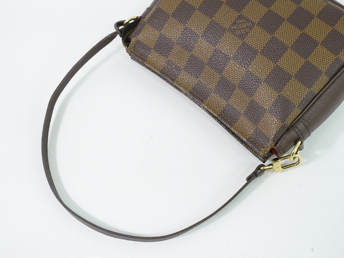 Louis Vuitton Trousse Make Up Damier Brown Canvas Clutche & Pouche Bag (Pre-Owned)
